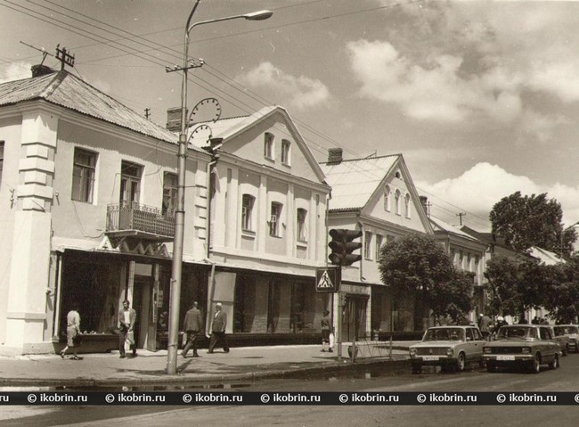 Старая забудова вулiцы Ленiна. 1980-я гады.