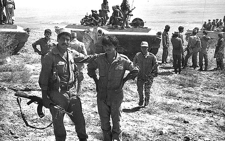 Служащие царандоя в 1988 году