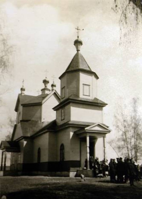 Покровская церковь.1910г. Фото А.К. Сержпутовского д. Большие Чучевичи